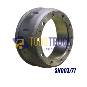 Campana Mercedes Benz 1318/1621 del. 410*218*152  (SH003/71)