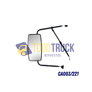 Espejo PLANO Mercedes Benz 1318 con soporte  - CA003/221 -