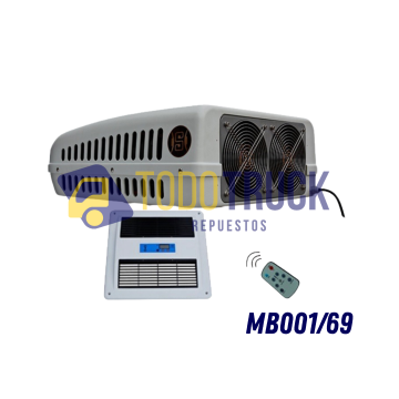   Aire Acondicionado CAMIÓN  eléctrico 24v  (MB001/69)