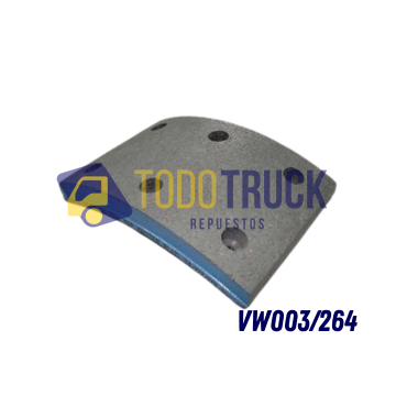 Cinta freno 4''  7100/ MB 711 1°SM  (VW003/264)