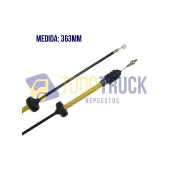Maroma espolón Mercedes Benz 1630/1622 - IZQUIERDO -  36cm (CA004/164)