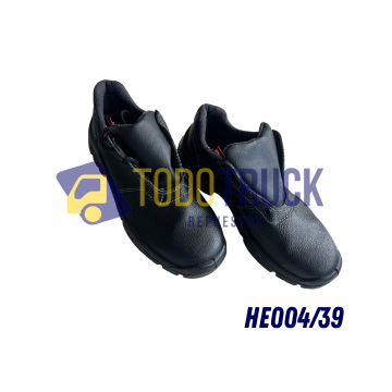 ZAPATO DE TRABAJO (NEGRO) Varios talles (HE004/39)