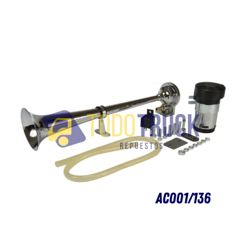 Bocina aire con compresor 12v HELLA (AC001/136)