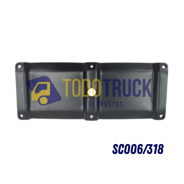 Chapa cubre soporte guardabarro  (SC006/318)
