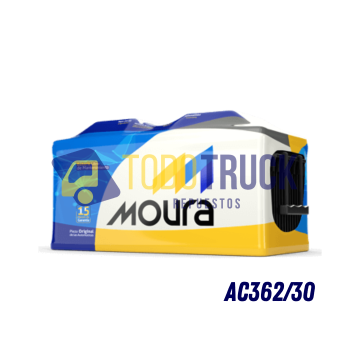 Batería MOURA 12v - 220 amper comercial  (AC362/30)