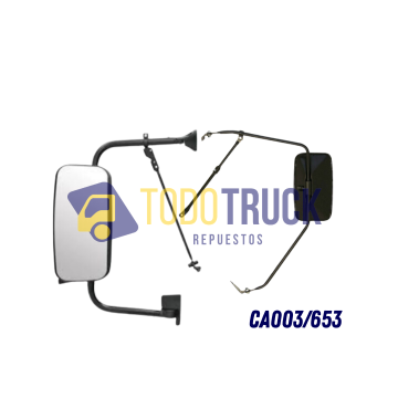 Espejo Mercedes Benz ATEGO con soporte - Manual derecho ( CA003/653 )