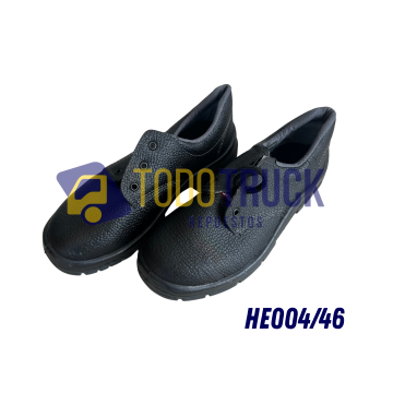 ZAPATO DE TRABAJO (NEGRO) - Varios talles (HE004/46)
