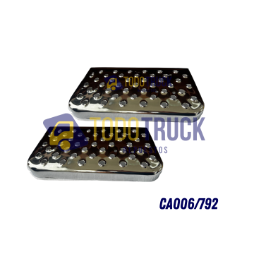 Juego estribo Mercedes Benz 1318 . CROMADO (CA006/792)